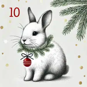 Adventskalender-Bild für Kinder zum 10. Dezember