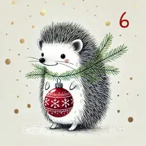 Adventskalender-Bild für Kinder zum 6. Dezember