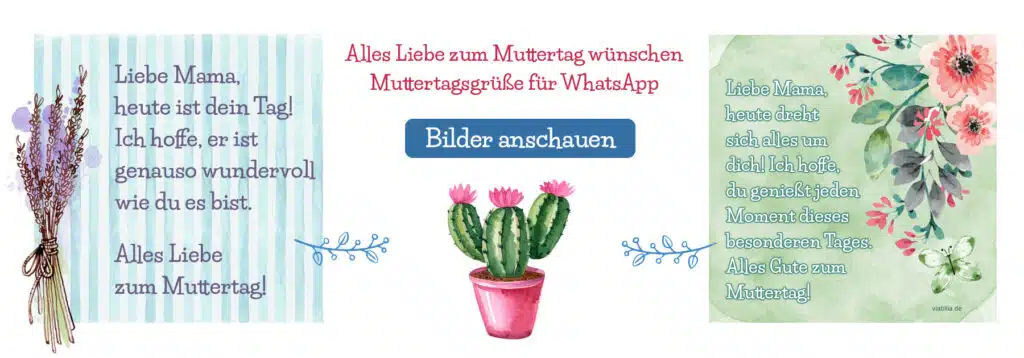 Alles Liebe zum Muttertag wünschen