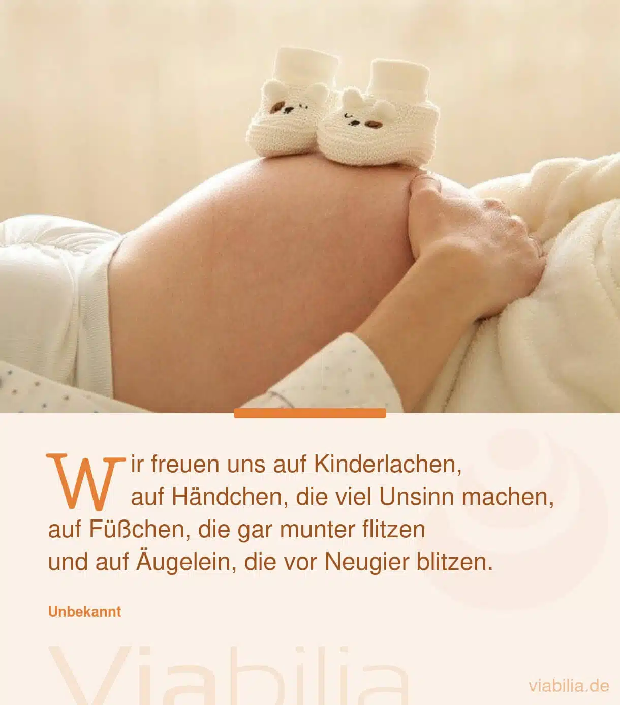 Geburtsspruch Freude, Kinderlachen