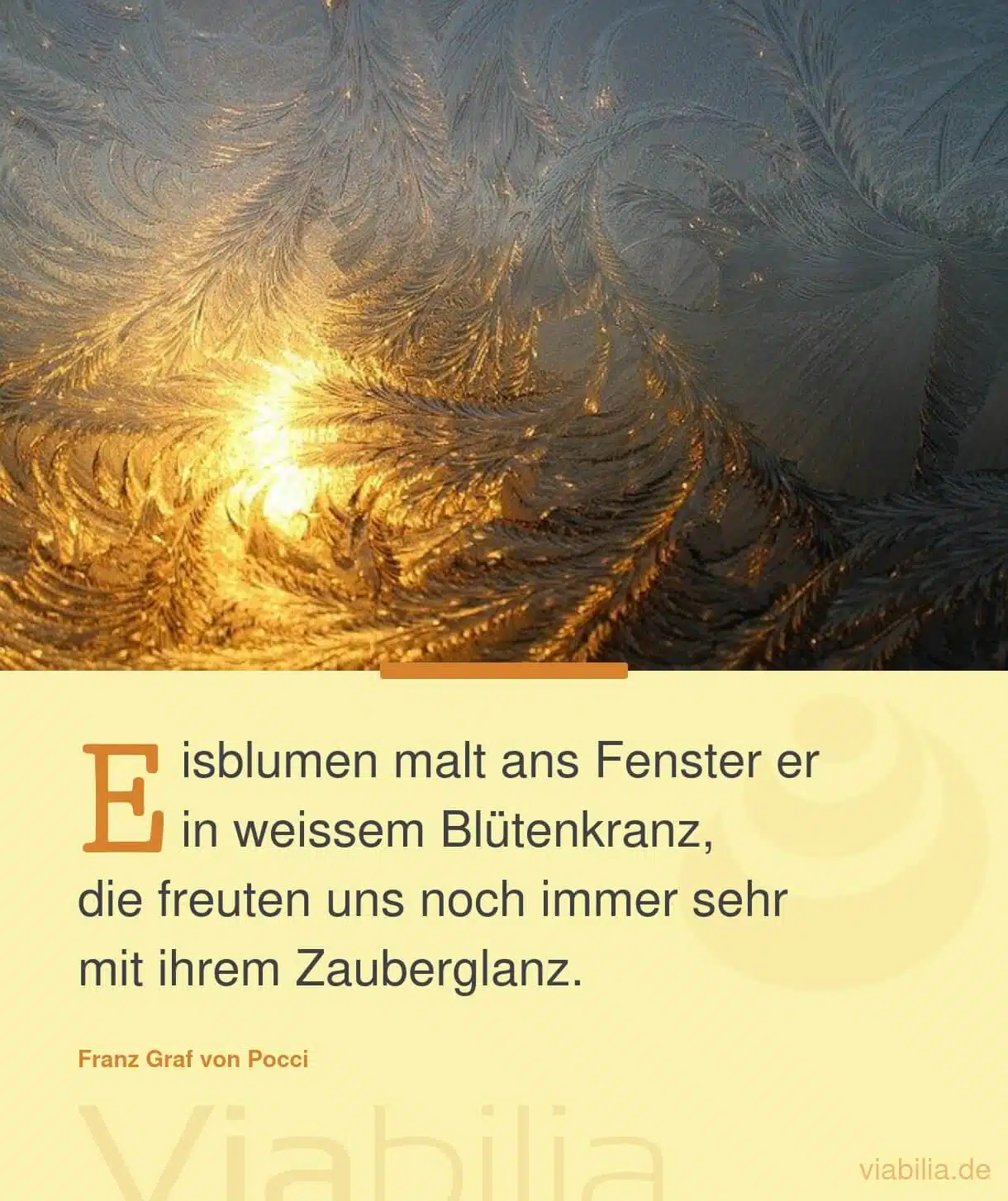 Kurzes Gedicht für den Winter und die Weihnachtszeit