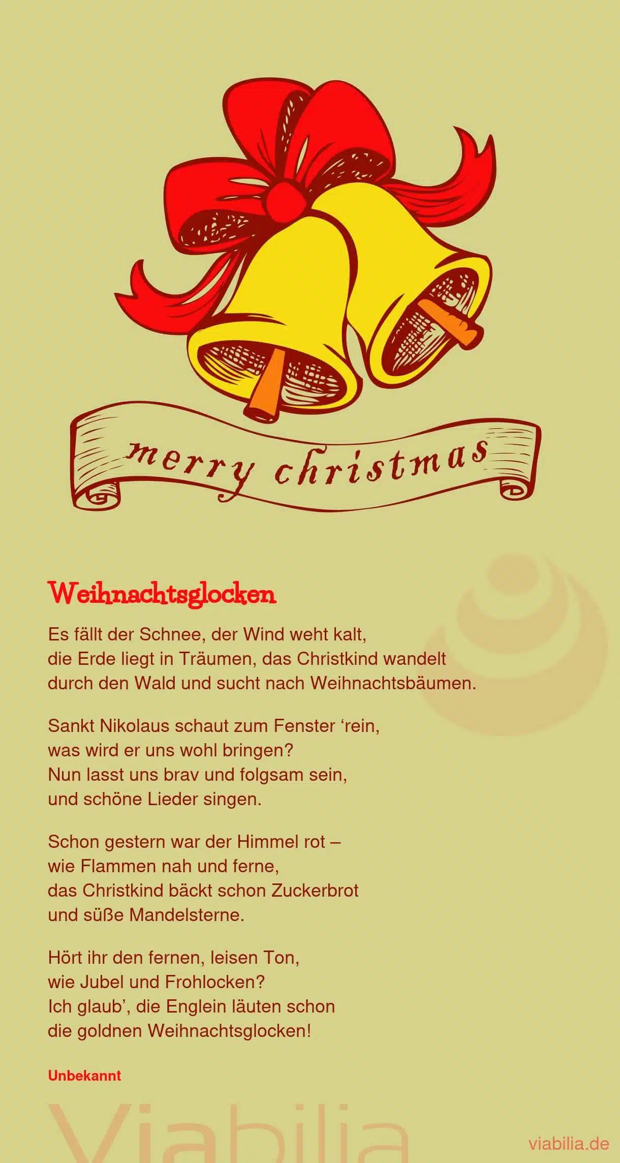 Nikolausgedicht über Sankt Nikolaus