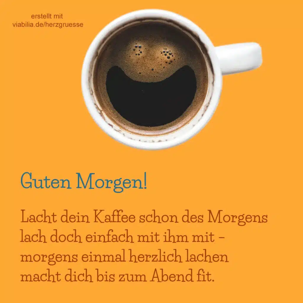 Lustige guten Morgen Grüße als Gedicht