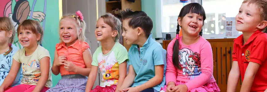 Kinder im Kindergarten