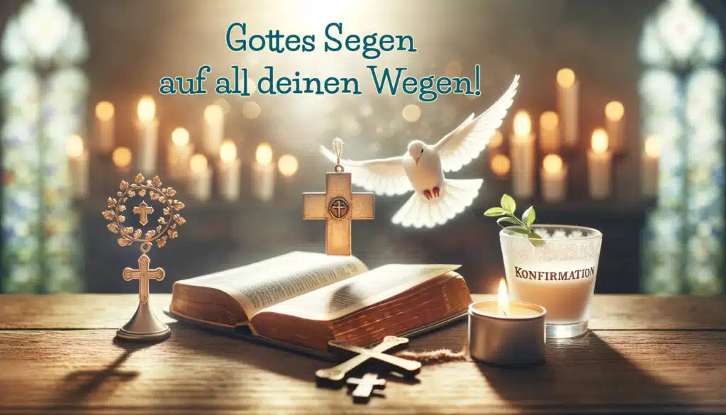 Zur Konfirmation Gottes Segen auf all deinen Wegen