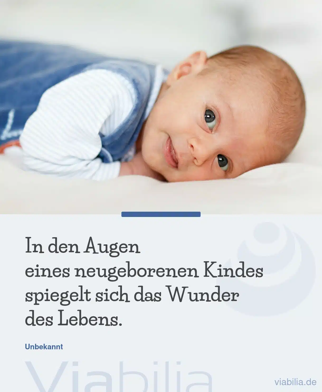 Ein neugeborenes Kind ist ein Wunder des Lebens