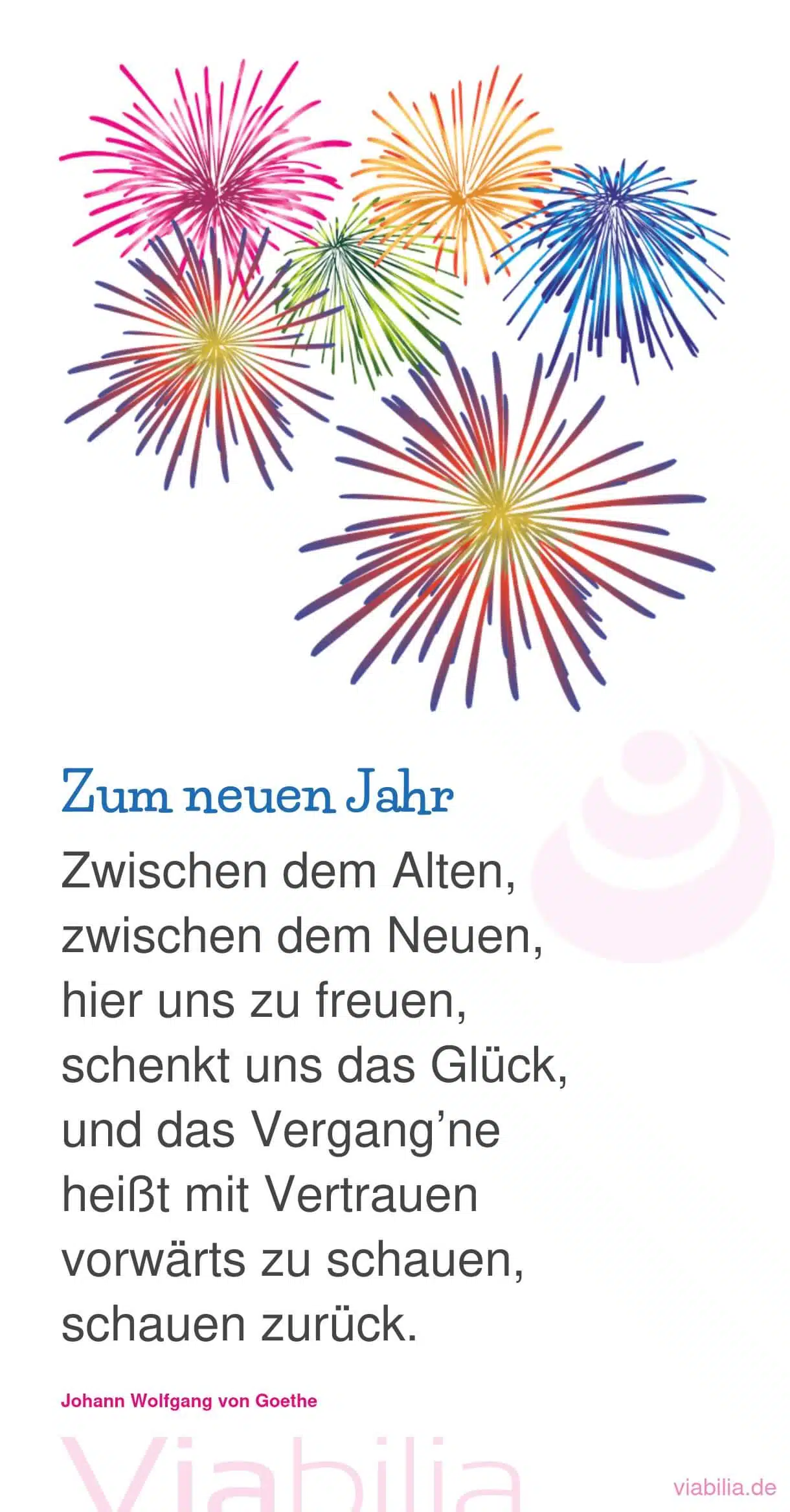 Bekannter Neujahrsgruß