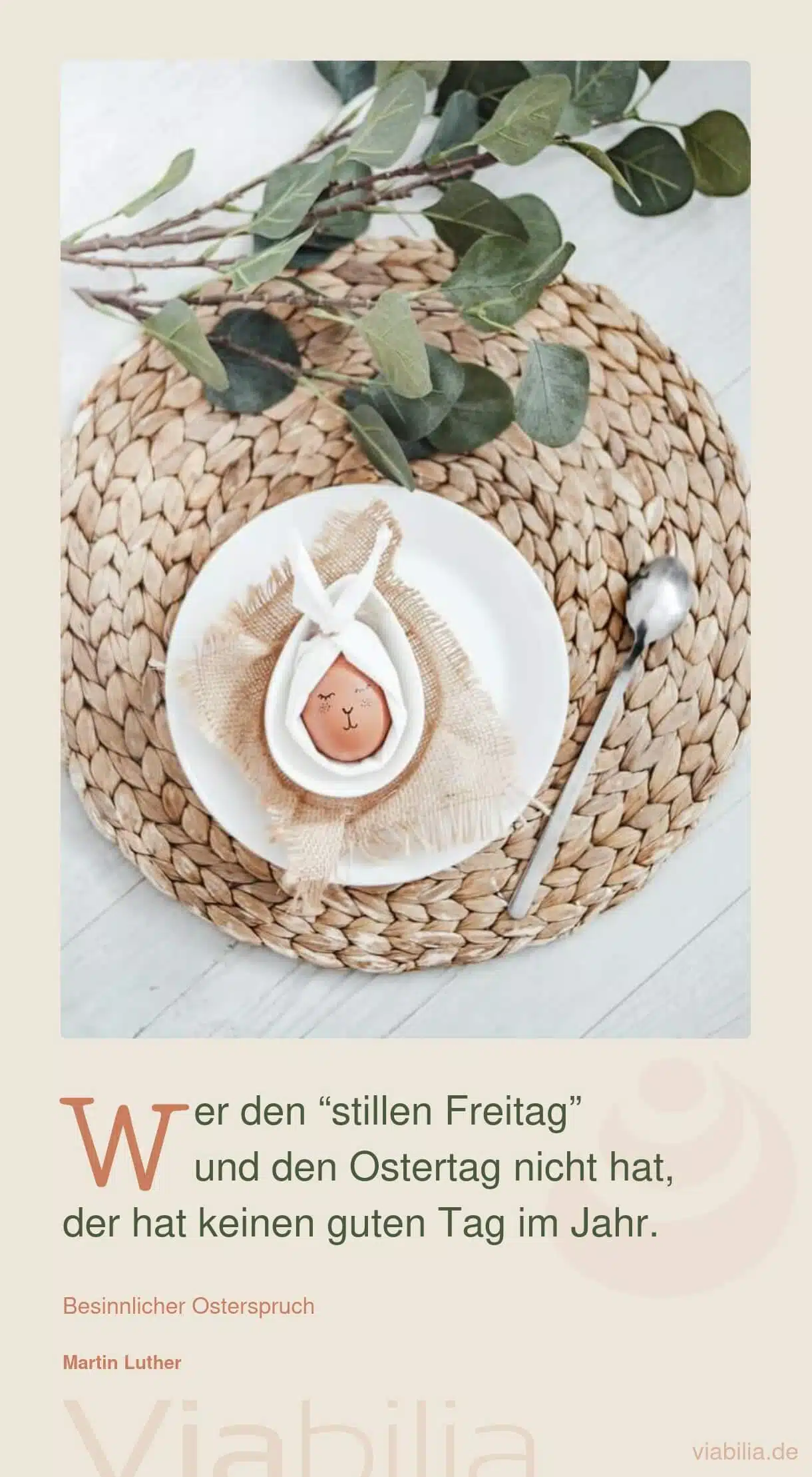 Ostergrüße mit religiösem Spruch