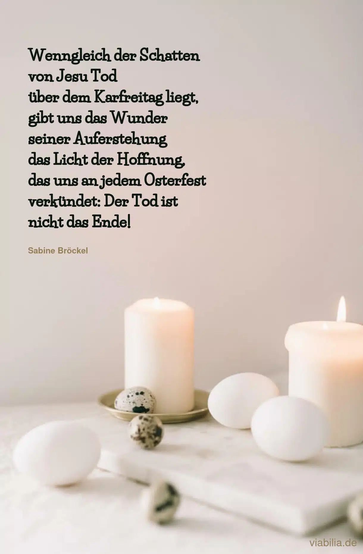 Moderner, christlicher Osterspruch: Licht der Auferstehung