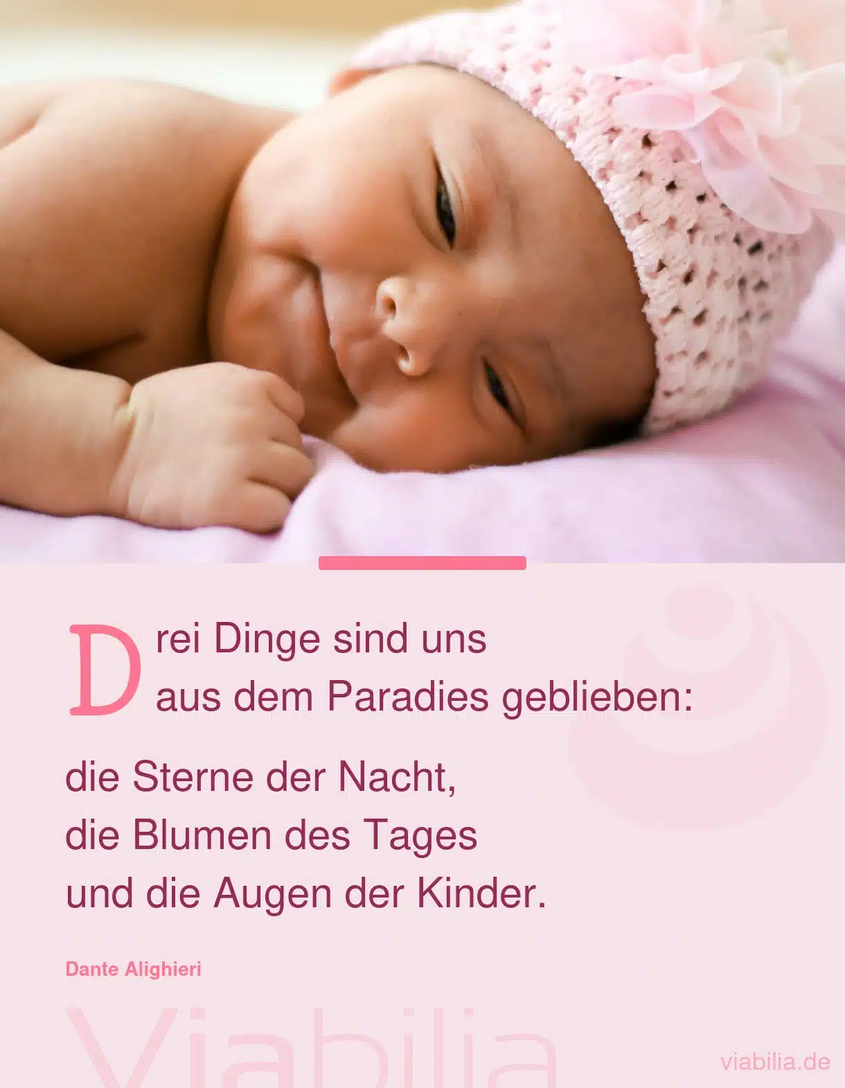 Spruch: Augen der Kinder