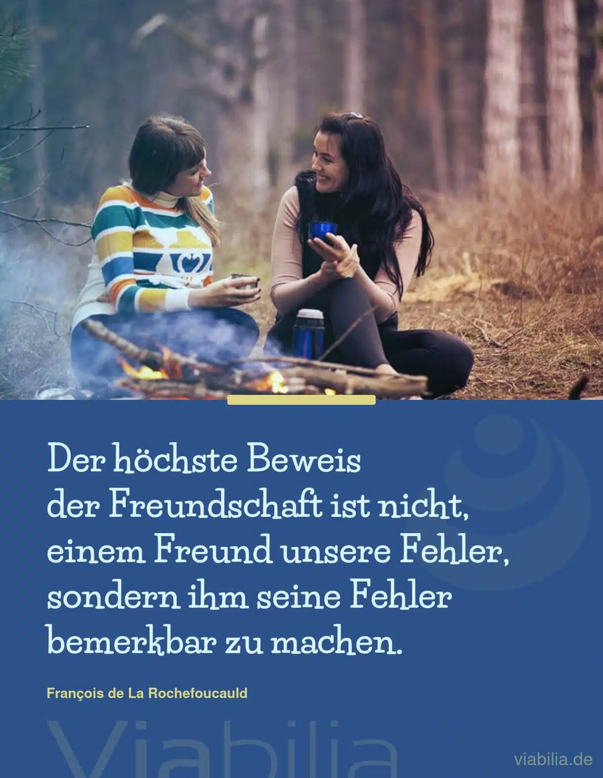 Freundschaftsspruch: in Freundschaft auf Fehler aufmerksam machen