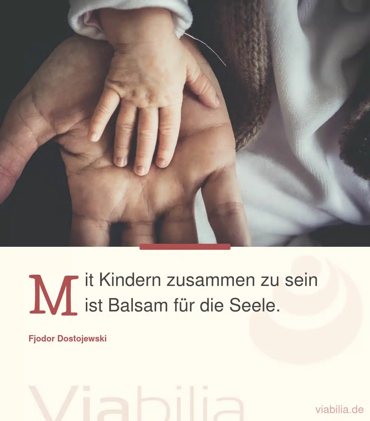 Kinder als Balsam für die Seele