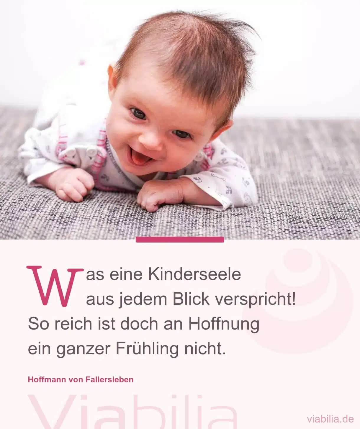 Spruch zur Geburt über die Kinderseele