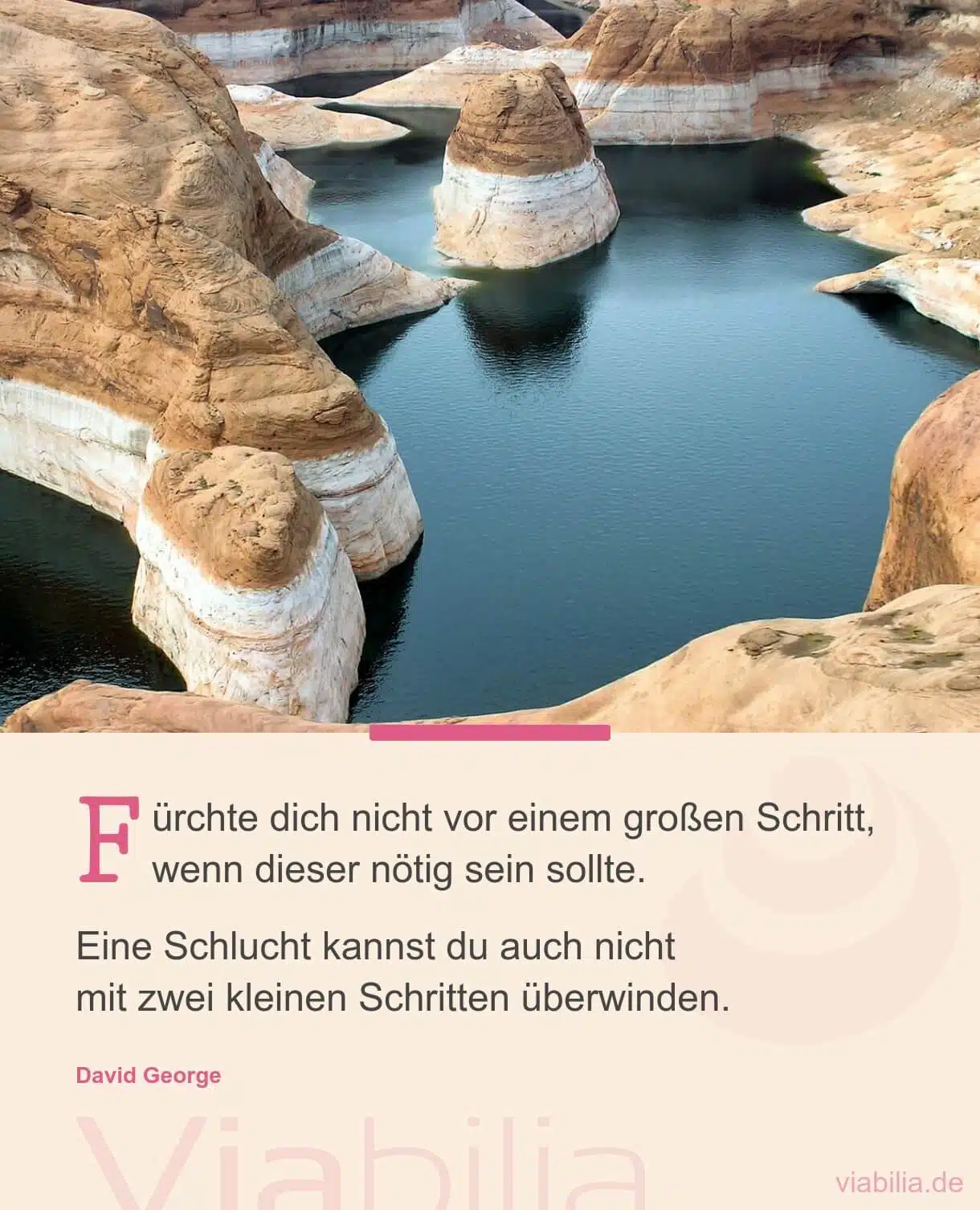 Mut zu einem größeren Wagnis zusprechen