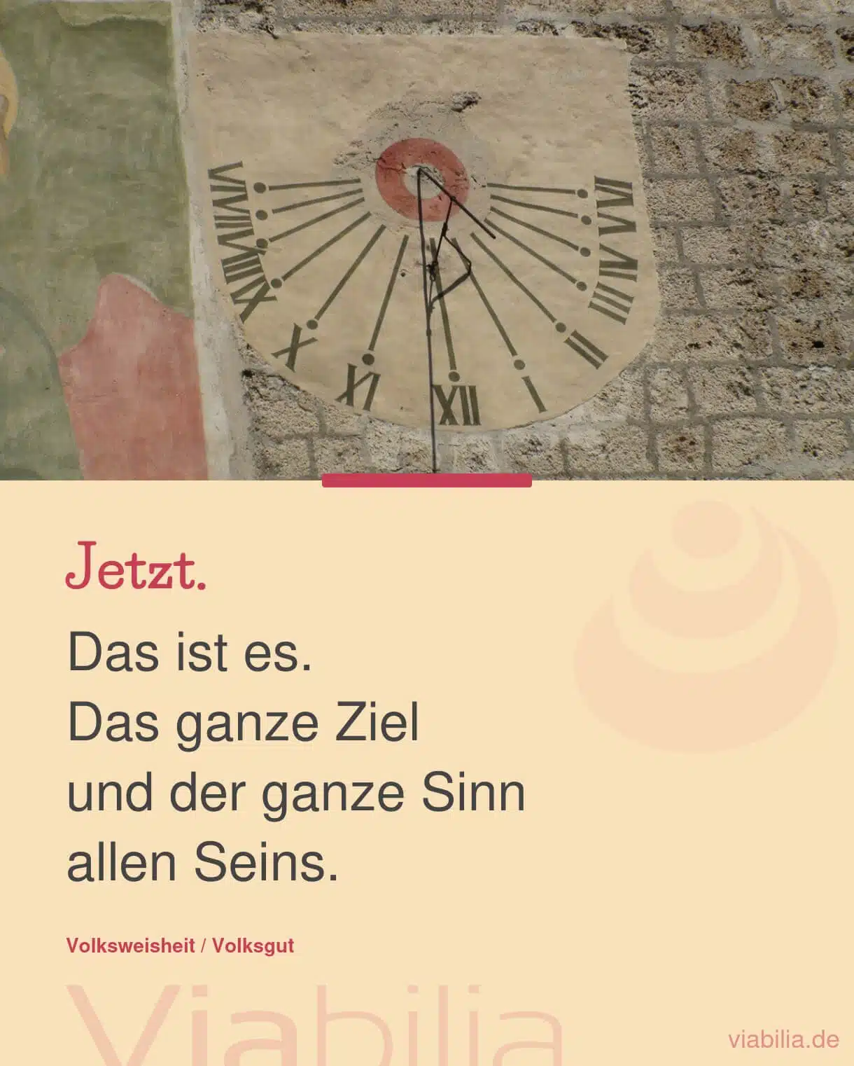 Zen-Weisheit über das Jetzt