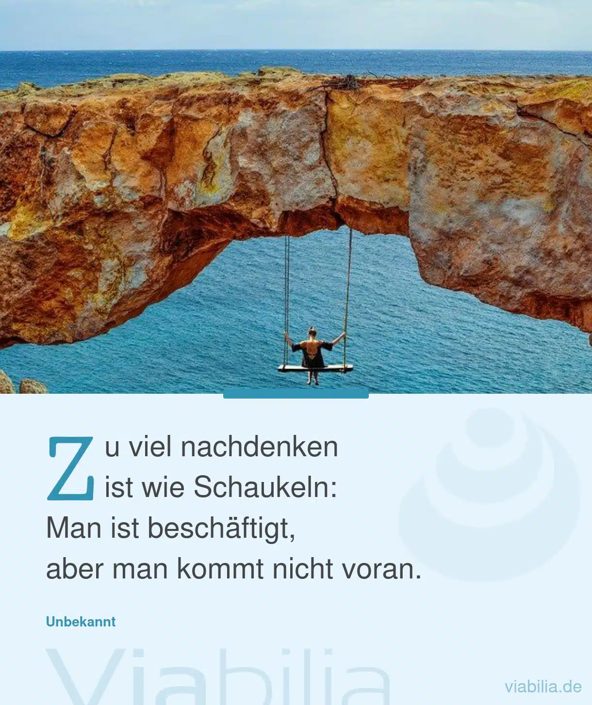 Spruch nachdenken