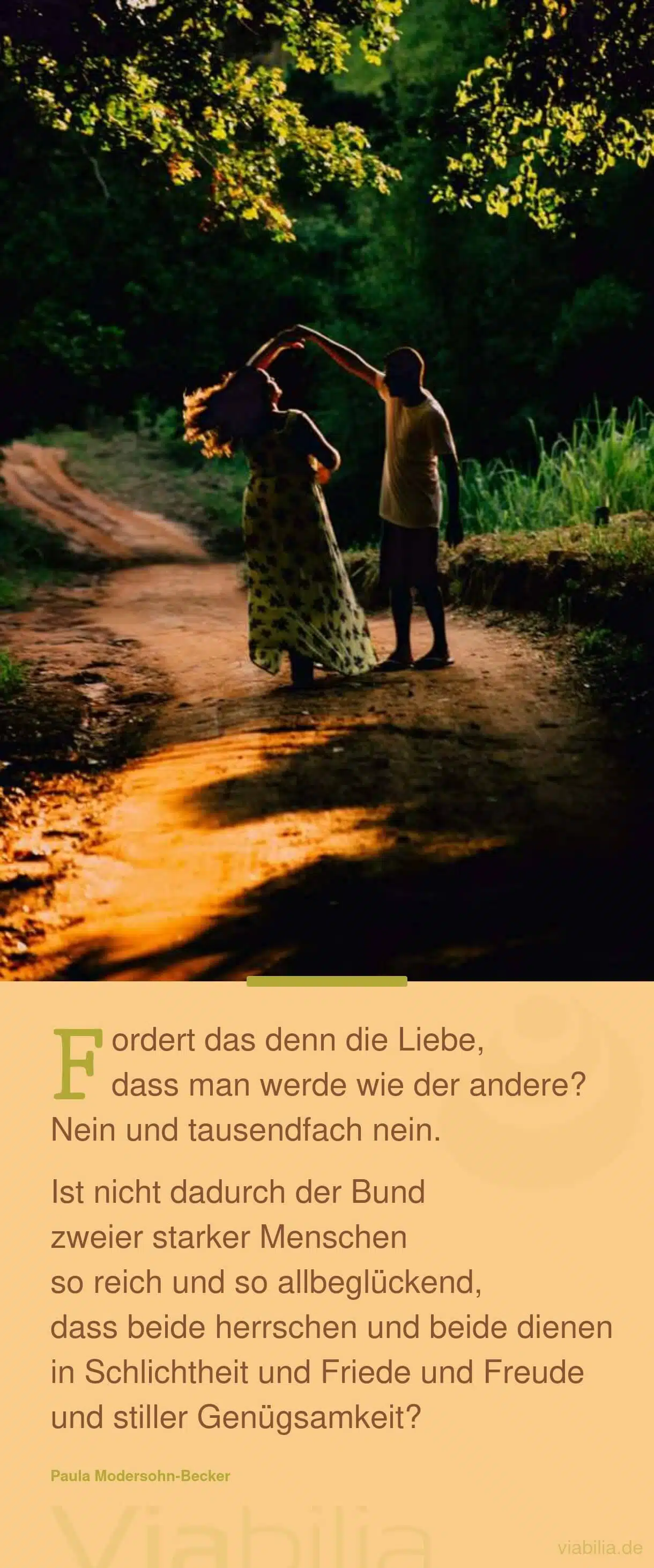 Spruch über Paare und den Bund der Liebe