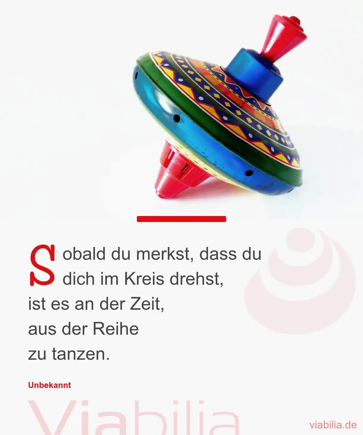 Spruch mit Bild über Veränderung