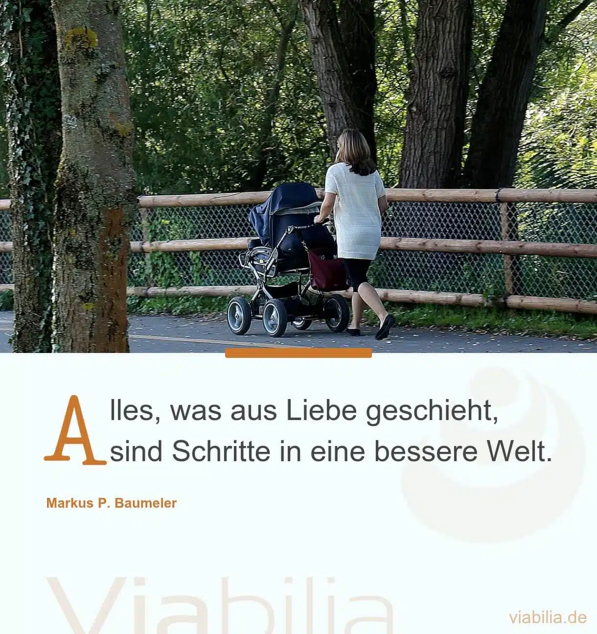 Spruch: was aus Liebe geschieht