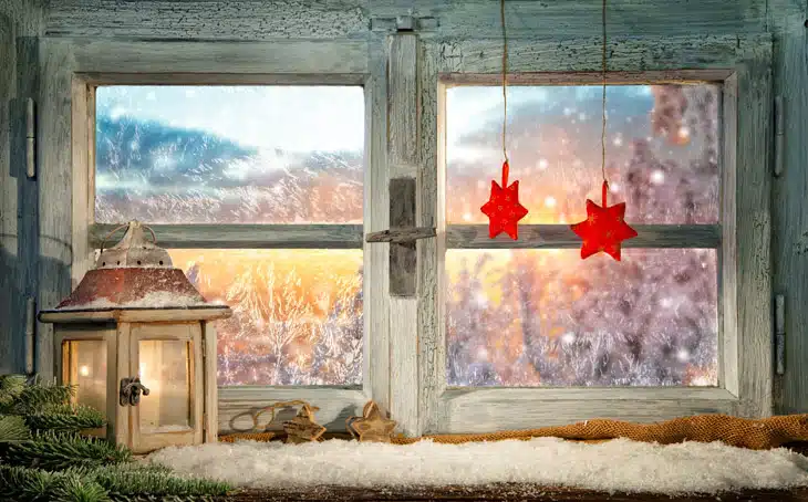 Weihnachtliches Fenster