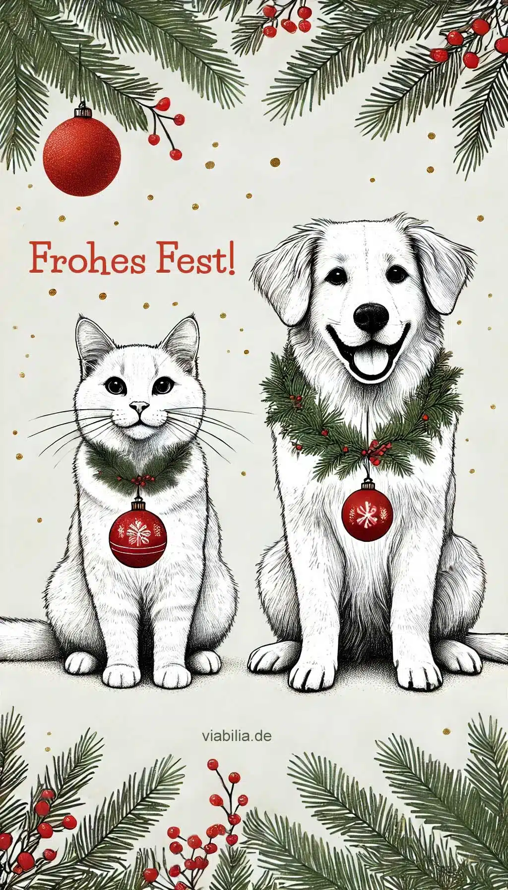 Weihnachtsgrüße Frohes Fest