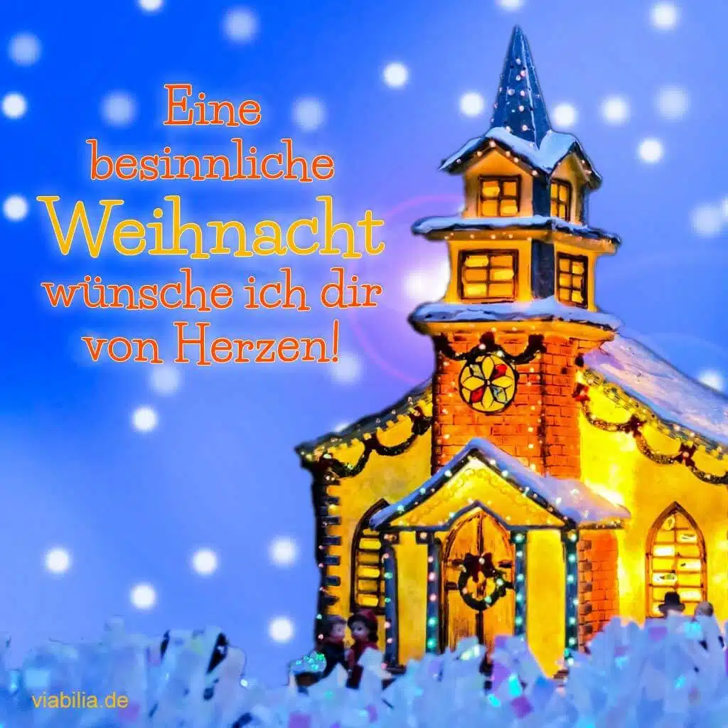 Besinnliche Weihnachten wünschen